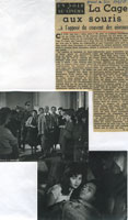 Coupure et photos de presse de 1954 agrandissable en cliquant dessus