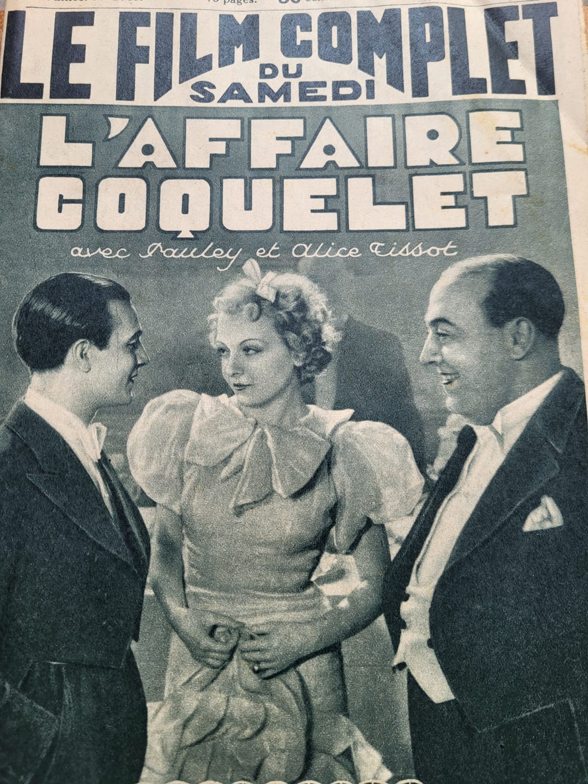 photo de tournage 1934