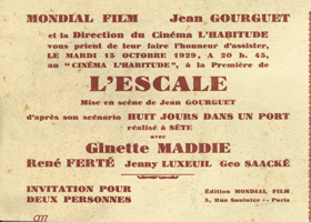 film muet de 1929